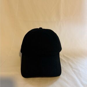 Lacoste Black Unisex Cotton Twill Cap